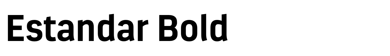 Estandar Bold
